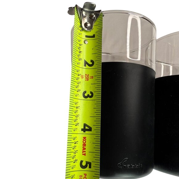 New in Box HOUDINI by Rabbit Freezable Beer Glasses (Includes 2 Glasses) 12 oz - Picture 5 of 5